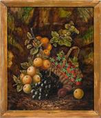 J. Clays (XIX-XX) - Still Life with a Basket of Fruit