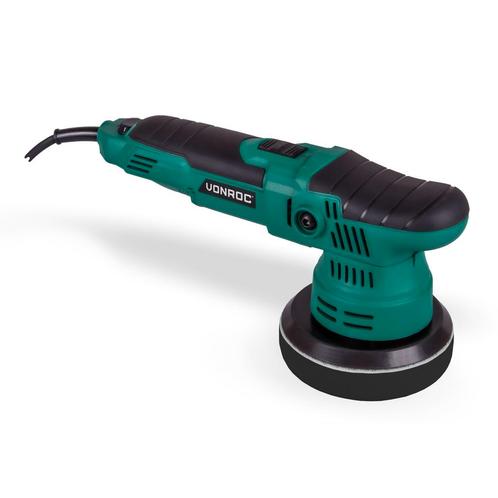 Excentrische polijstmachine 650W - 125mm | Incl. 1, Doe-het-zelf en Verbouw, Gereedschap | Handgereedschap, Nieuw, Verzenden