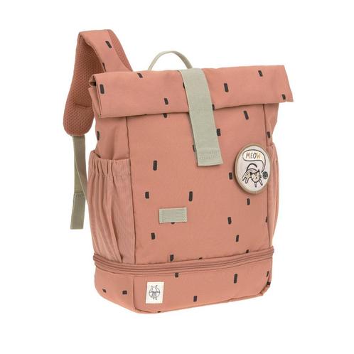 Lässig Rugzak Mini Rolltop Backpack Happy Prints caramel, Sieraden, Tassen en Uiterlijk, Tassen | Rugtassen, Verzenden