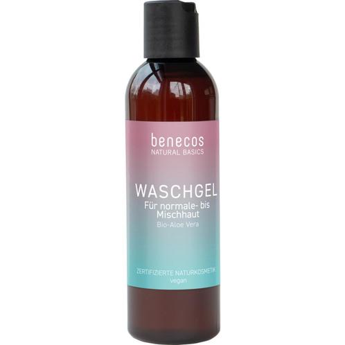 Benecos Natural Basics Wasgel Gezicht Organic Aloe Vera Juic, Diversen, Verpleegmiddelen, Nieuw, Verzenden