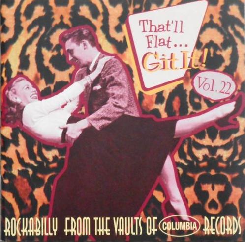 cd - Various - Thatll Flat ... Git It! Vol. 22:  Rockabi..., Cd's en Dvd's, Cd's | Overige Cd's, Zo goed als nieuw, Verzenden