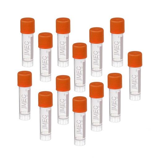 Set van 100 reageerbuisjes (1.8 ml, met schroefdop), Doe-het-zelf en Verbouw, Gereedschap | Handgereedschap, Nieuw, Ophalen of Verzenden
