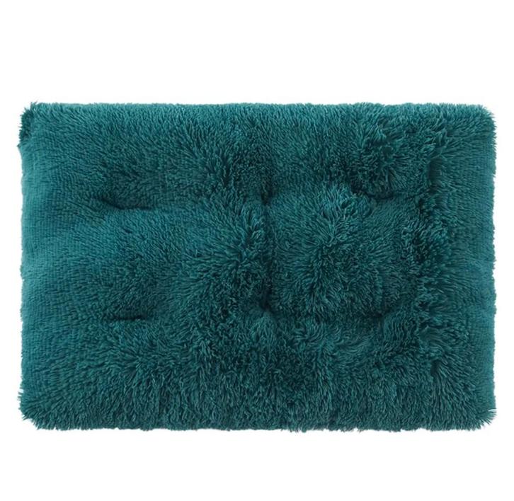 Fluffy Hondenkussen  Maat S 65x48cm Petrol (hondenmand), Dieren en Toebehoren, Hondenmanden, Nieuw, Overige, Ophalen of Verzenden