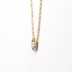 Cartier - Ketting met hanger - 18 karaat Geel goud, Witgoud,, Sieraden, Tassen en Uiterlijk, Antieke sieraden