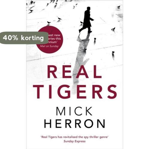 Real Tigers 9781473621244 Mick Herron, Boeken, Overige Boeken, Zo goed als nieuw, Verzenden