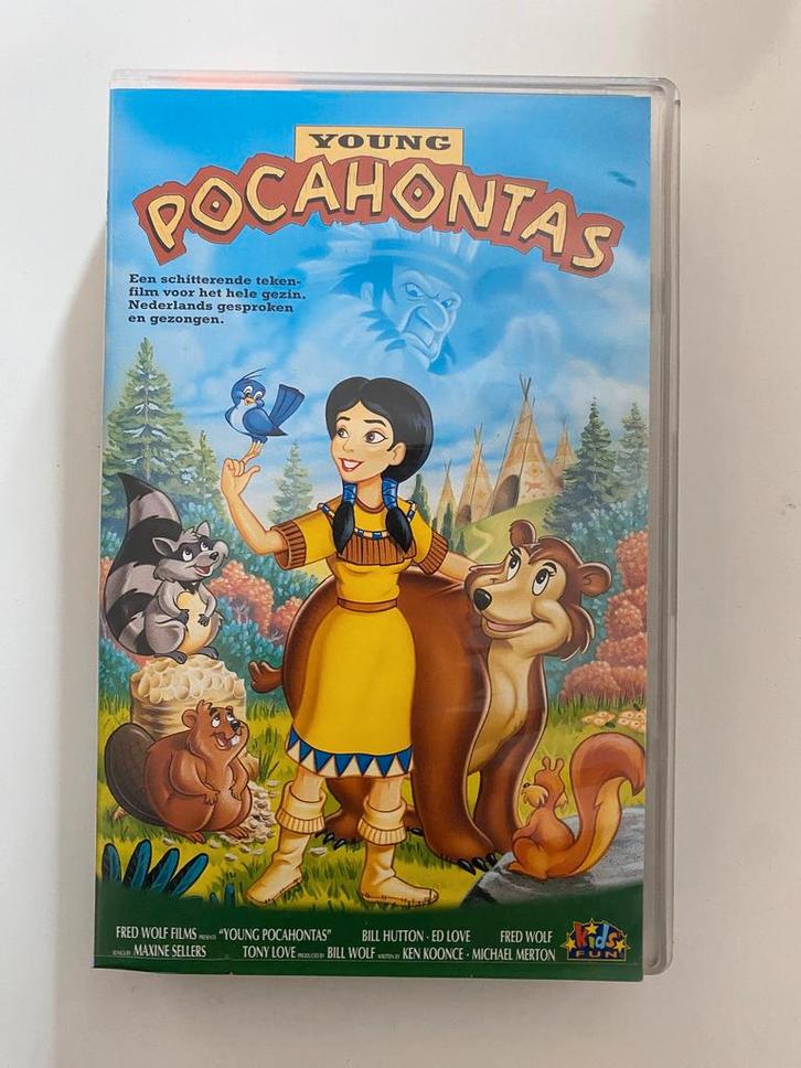 YOUNG POCAHONTAS (VHS), Cd's en Dvd's, VHS | Film, Gebruikt, Verzenden