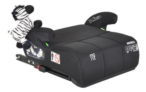 Moni Monza Black 125-150 cm i-Size Isofix Booster 13529, Kinderen en Baby's, Autostoeltjes, Nieuw, Autogordel of Isofix, 22 t/m 36 kg