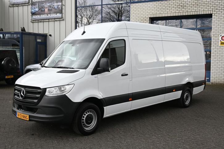 Zakelijke Lease |  Mercedes-Benz Sprinter 317 CDI L3H2 Pro, Auto's, Bestelauto's, Lease, Automaat, Wit, Mercedes-Benz, Financial lease