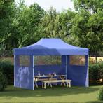 vidaXL Partytent met 3 zijwanden inklapbaar 3x4 m staal, Tuin en Terras, Partytenten, Verzenden, Nieuw, Partytent