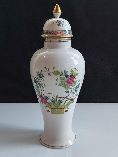 Herend - Vaas - Porselein - Decoro Indiase mand, Antiek en Kunst, Antiek | Glas en Kristal