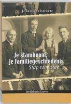 Je stamboom, je familiegeschiedenis 9789058263957, Boeken, Verzenden, Zo goed als nieuw, J. Roelstraete
