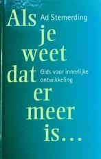 ALS JE WEET DAT ER MEER IS (SERVIRE) 9789063255237, Verzenden, Gelezen, A. Stemerding