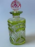 Val Saint Lambert - Parfumfles - Kristal - cristal overlay, Antiek en Kunst, Antiek | Glas en Kristal