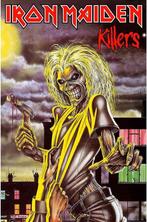 Iron Maiden - Killers - Textielposter officiële merchandise, Nieuw, Ophalen of Verzenden, Poster, Artwork of Schilderij