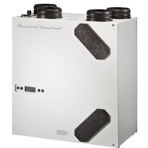Brink Renovent Excellent 180 WTW 4/0b rechts 180m³/h, Doe-het-zelf en Verbouw, Ventilatie en Afzuiging, Verzenden