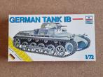 ESCI/ERTL 8368 German Tank I B 1:72, Hobby en Vrije tijd, Modelbouw | Auto's en Voertuigen, Verzenden, Nieuw