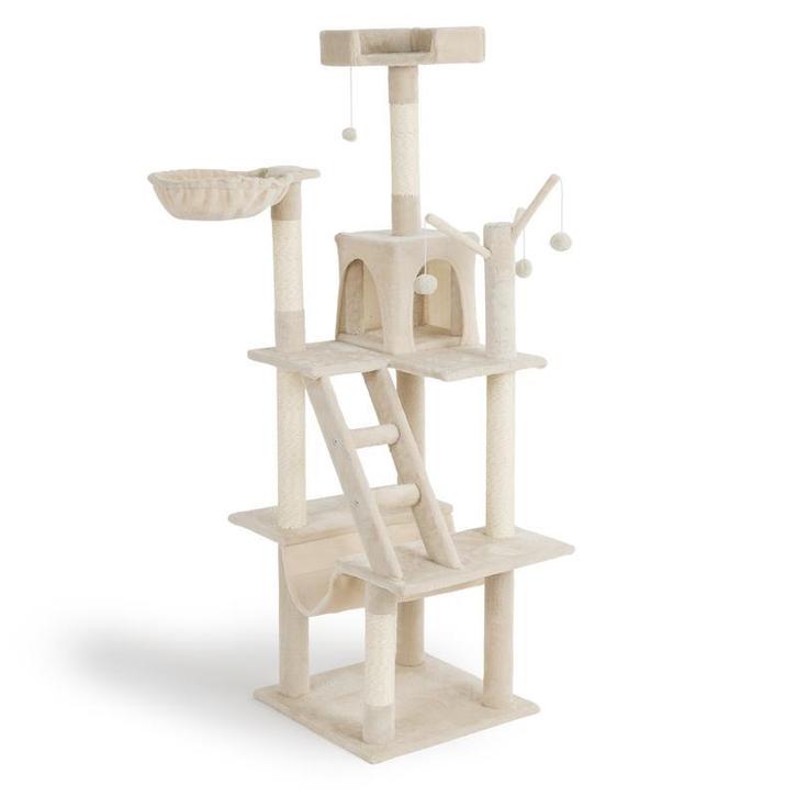 XXL krabpaal - crème-wit - 156 x 72 x 69 cm, Dieren en Toebehoren, Krabmeubelen, Nieuw, Verzenden