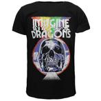 Imagine Dragons Rainbow Skull Burst T-Shirt - Officiële, Verzenden, Nieuw