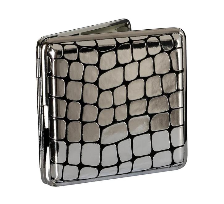 Glossy sigarettenkoker - Zilver, Verzamelen, Rookartikelen, Aanstekers en Luciferdoosjes, Tabaksdoos of Verpakking, Verzenden