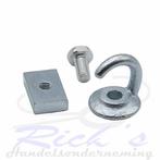 Touwhaak Anssems schuifbevestiging - 3 delig, Auto diversen, Aanhangwagen-onderdelen, Ophalen of Verzenden, Nieuw