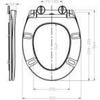 Wiesbaden Ultimo 3.0 Toiletzitting - Softclose en Quick, Doe-het-zelf en Verbouw, Ophalen of Verzenden, Nieuw