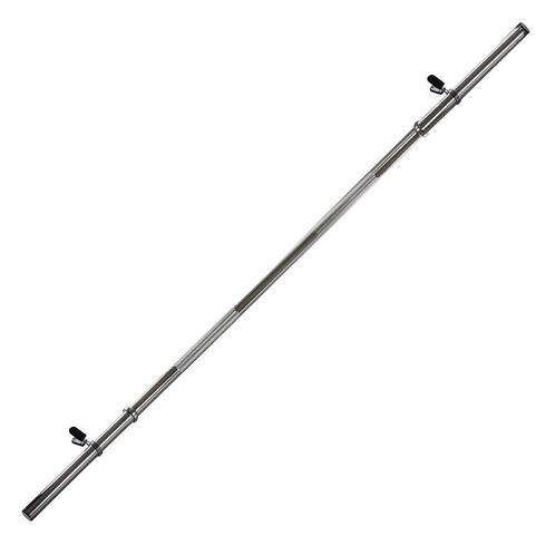 VirtuFit Halterstang - 120 cm - Veerclipsluiting - 30 mm, Sport en Fitness, Fitnessmaterialen, Verzenden