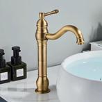 Antieke messing wastafelkraan warm en koud, Huis en Inrichting, Verzenden, Nieuw