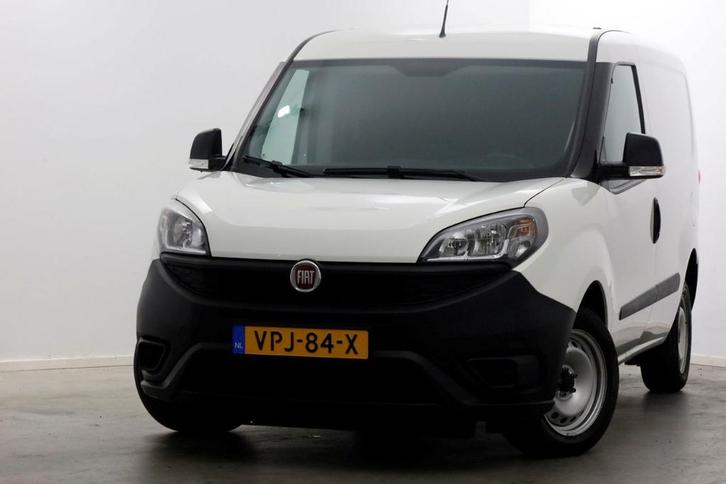 Fiat Dobló Cargo 1.6 MultiJet 105pk L1H1 Airco/3 Persoons 03, Auto's, Bestelauto's, Dealer onderhouden, Lease, Handgeschakeld