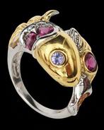 Tanzaniet - Zilver, De Geest der Oerwateren - Sieraad van de