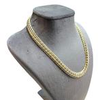 Halsketting - 14 karaat Geel goud, Witgoud - Hanger 585/-, Sieraden, Tassen en Uiterlijk, Kettingen, Nieuw