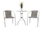MaxxGarden Bistroset grijs 3dlg (Tuinset, Tuinmeubelen), Tuin en Terras, Verzenden, Nieuw