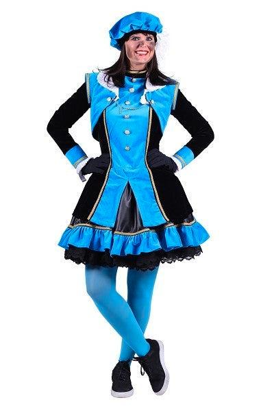 Damespiet Graciosa Turquoise-Zwart - L, Diversen, Sinterklaas, Verzenden