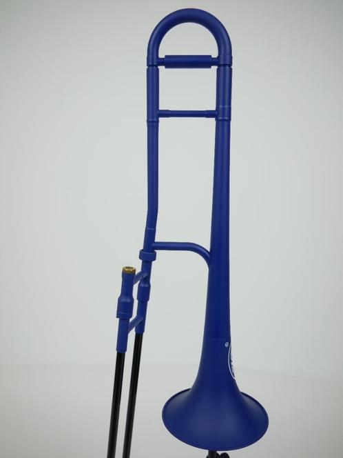 Trombone kunststof ZO Brass lichtgewicht rood/blauw/oranje, Muziek en Instrumenten, Blaasinstrumenten | Trombones, Tenor, Nieuw