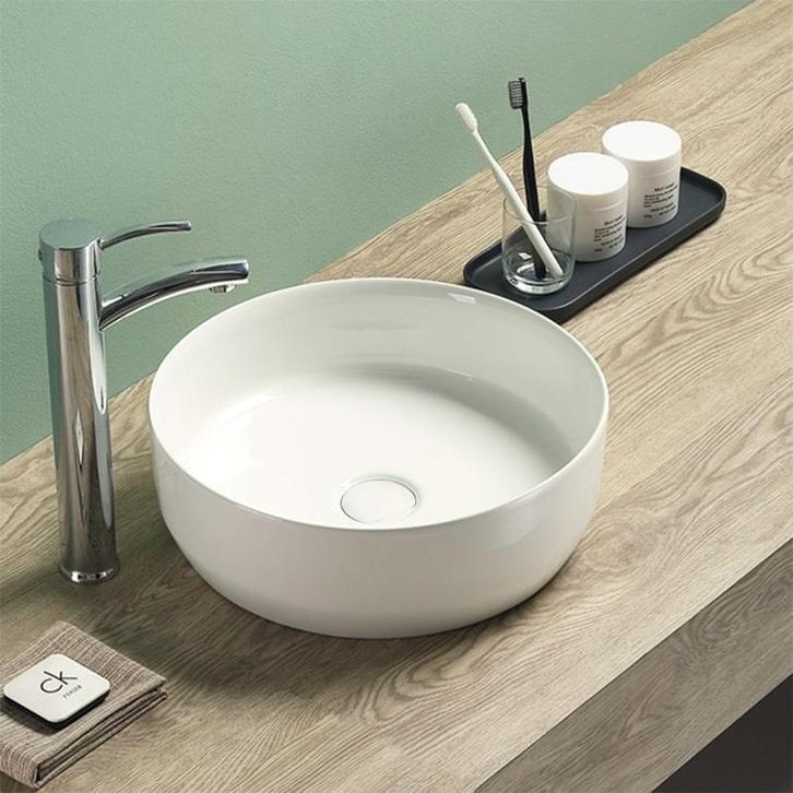 Aria Waskom - Glans Wit, Huis en Inrichting, Badkamer | Complete badkamers, Nieuw