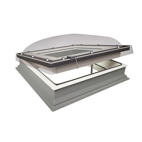 Fakro lichtkoepel elektrisch DEC-C P2 70x70 cm, Doe-het-zelf en Verbouw, Glas en Ramen, Nieuw, Minder dan 80 cm, Dubbelglas, Minder dan 80 cm
