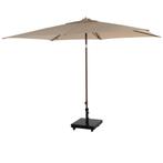 Azzurro stokparasol 200x300 cm wenge frame beach 4 Seasons, Tuin en Terras, Parasols, Ophalen of Verzenden, Nieuw