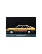 1977 LANCIA GAMMA BERLINA BROCHURE, Nieuw, Author
