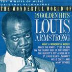 cd - Louis Armstrong - The Wonderful World Of Louis Armst..., Cd's en Dvd's, Zo goed als nieuw, Verzenden