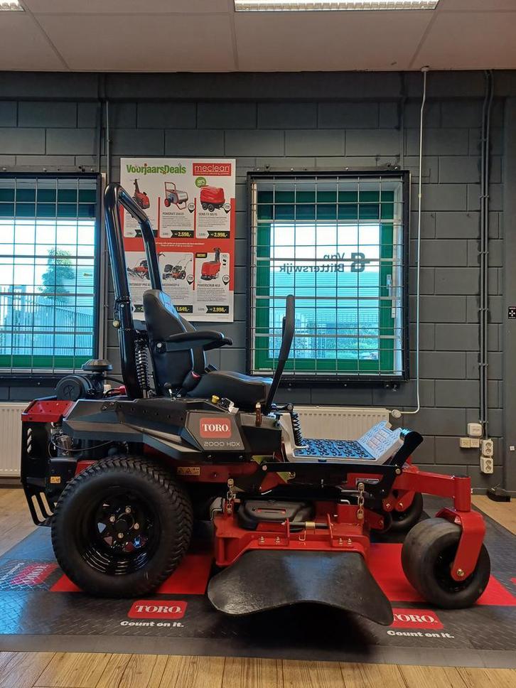 Toro Z-Master 2000 HDX Zero Turn zitmaaier (mega aktie), Tuin en Terras, Zitmaaiers, 120 cm of meer, Elektrische starter, Nieuw
