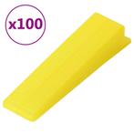 vidaXL Tegelwiggen 100 st, Verzenden, Nieuw