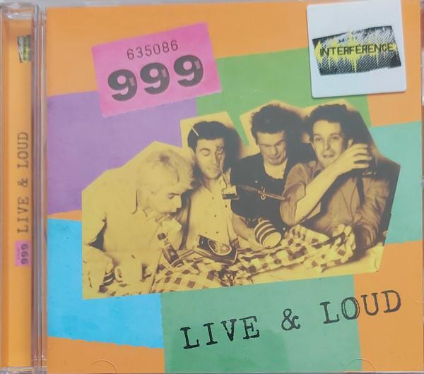 cd - 999 - Live &amp; Loud, Cd's en Dvd's, Cd's | Rock, Nieuw in verpakking, Verzenden