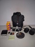 Olympus OM-10 + 2x Sigma: 2,8/28mm + 35-135mm + T20 Blitz +, Nieuw