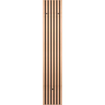 Kapstok - Trion Geve - Wandgarderobe - 25x160cm - Eiken - beschikbaar voor biedingen