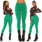 Skinny Jeans | Hoge Taille | Exclusieve kleding | & Lingerie, Kleding | Dames, Nieuw, Groen, Maat 38/40 (M)
