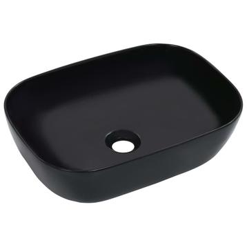 Wastafel 45,5cm Zwart | Strak Design | Retourdeal 35% beschikbaar voor biedingen
