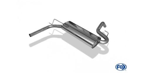 FOX Lada Niva 4x4 einddemper cross exit links - 1x45 type 10, Auto-onderdelen, Uitlaatsystemen, Nieuw, Verzenden