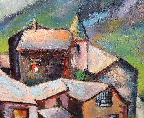 Juan Magrinà Bonvehí (XX) - NO RESERVE - Tranquilidad rural, Antiek en Kunst, Kunst | Schilderijen | Klassiek