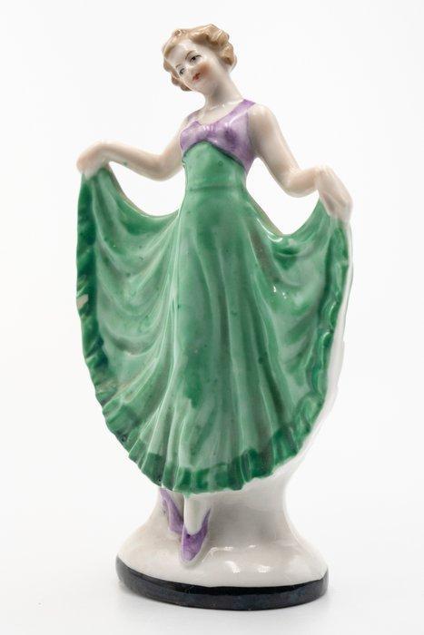 Porzellanmanufaktur Wagner & Apel - sculptuur, Dancing Woman, Antiek en Kunst, Antiek | Glas en Kristal