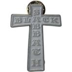 Black Sabbath - Cross - Pin officiële merchandise, Ophalen of Verzenden, Nieuw, Kleding