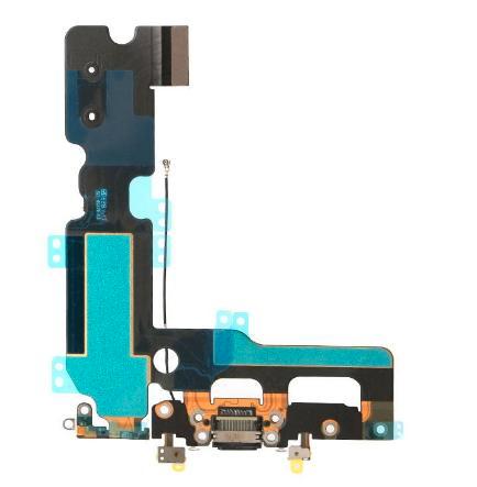 iPhone 7 dock connector - zwart, Telecommunicatie, Mobiele telefoons | Toebehoren en Onderdelen